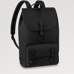 Bolsas para ordenador portátil al aire libre, bolso de moda, diseño de cordón de cuero, mochila con logotipo clásico