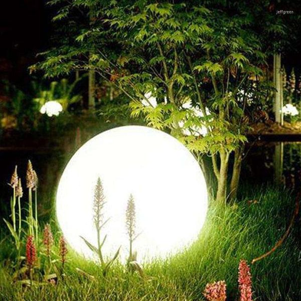 Lampes de pelouse extérieures piscine flottante rechargeable LED lumières de jardin boule paysage éclairage rue avec télécommande