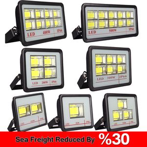 Éclairage LED extérieur luminaire 600W 500W 400W 300W IP66 étanche Exterieur COB lumière d'inondation 90 degrés Angle de faisceau projecteur