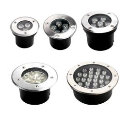 Lámpara LED subterránea para exteriores, lámpara de pie IP67, resistente al agua, 3W, 6W, 9W, 85-265V, LED para terreno de exterior, camino de jardín, lámpara para patio, paisaje228B