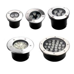 Lâmpada de chão subterrânea de led para áreas externas ip67 à prova d'água 3w 6w 9w 85-265v led para área externa jardim caminho lâmpada de quintal paisagem207s