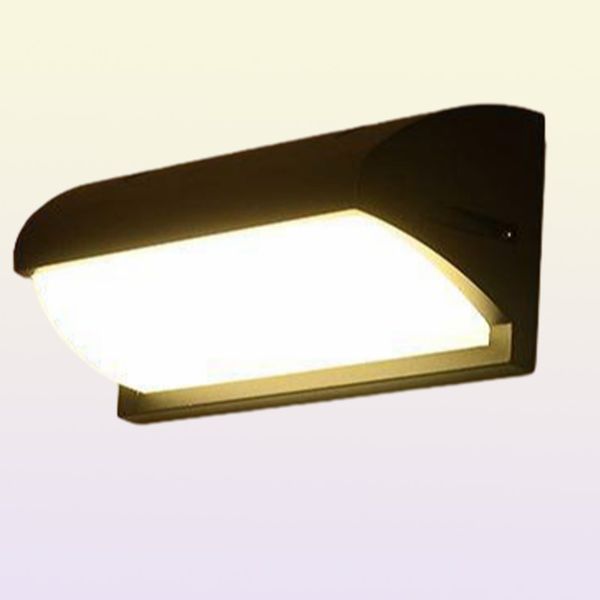 Applique murale LED extérieure étanche IP65 porche moderne capteur de mouvement lampe cour jardin 90 ~ 260 V lampes 9220888