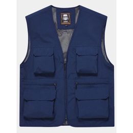 Outdoor Leisure Multi Pocket Sneldrogend Vissen Vest Heren Dunne Bergbeklimmen Waterdichte Top Tank Top Team Pak Werkpak 240327