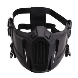 Outdoor Maskerade Ademhalingsmasker Winddicht Stofdicht Cosplay Wandelen Fietsen Verstelbaar Veiligheid Gezichtsmascara's Mascarilla's Caps Maskers