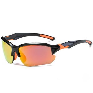 Hommes extérieurs cyclistes lunettes de soleil roux de vélo