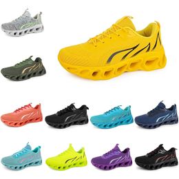 Outdoor heren dames casual schoenen ontwerper zwart fluorescerend groen wit rood grijs oranje paars sneakers outdoor tennis