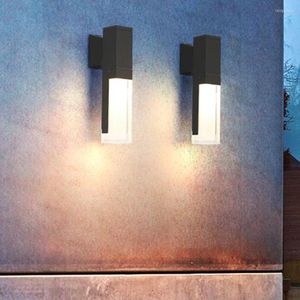 Outdoor Motion Sensor Led Wall Lamp Waterdichte Tuin Porch SCONCES Villa El Courtyard Aisle Corridor