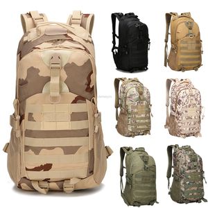 Bolsas de montañismo al aire libre de gran capacidad para hombres y mujeres, mochila de senderismo y escalada, mochila Molle de entrenamiento táctico militarCX 220309CX220309