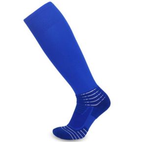 Extérieur pas serré prévention des entorses bas adulte épais serviette bas entraînement sportif tube haut sur le genou chaussettes de football pour hommes