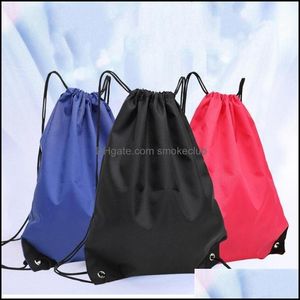 Extérieur Extérieur Étanche Pliable Gym Sac Fitness Sac À Dos Dstring Boutique Poche Randonnée Cam Plage Natation Hommes Femmes Sacs De Sport 297 B3 D