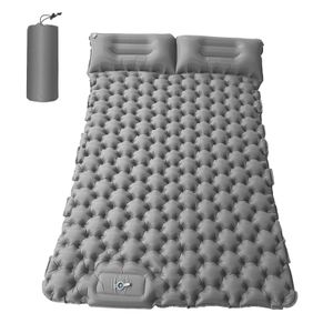 Coussins extérieurs Camping Double Matelas Gonflable Matelas De Couchage Lit Ultra-Léger Pliant Voyage Tapis D'air Coussin Étanche À L'humidité 230307