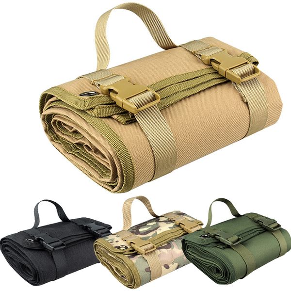 Tapis de plein air Camping Chasse Formation EDC Tactique Tir Nettoyage Tapis Roll-Up Pique-Nique Couverture Pistolet Fusil Accessoires 221021