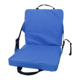 Coussinets d'extérieur Tapis de camping en plein air pliable antidérapant Coussin de siège Portable Chaise étanche Stade de pique-nique Rembourrage de siège souple 231018