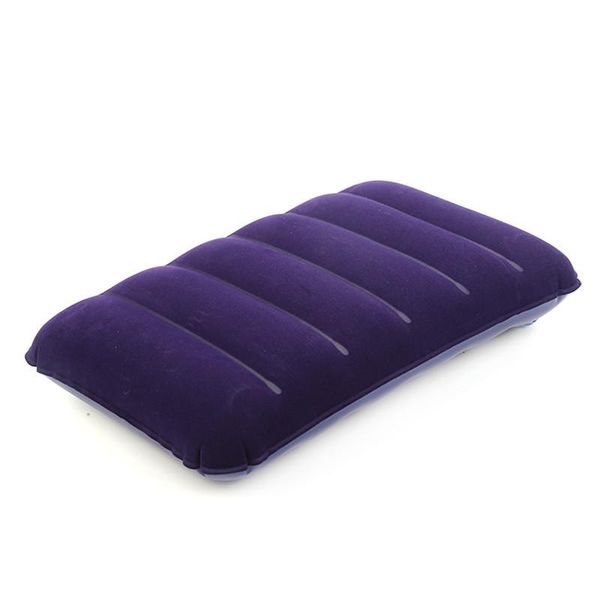 Almohadillas al aire libre Viaje portátil Almohada para dormir Inflable Avión plegable El resto Almohadas cómodas Herramienta relajante para la espalda