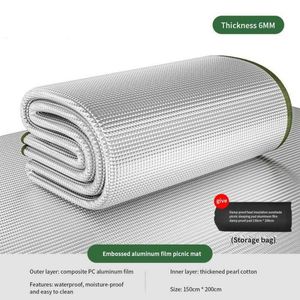 Buitenblokken opbergvochtbestendig intensivering vloeren Mat Picnicmat Waterdichte strandmat Mat Mat Outdoor Camping Zacht waterdichte buitenbentoren P230508