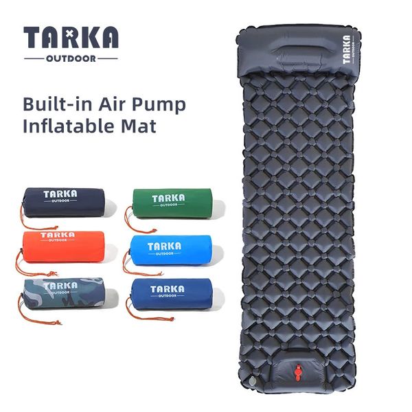 Tapis de Camping touristique TARKA matelas de couchage léger voyage matelas auto-gonflant tapis gonflables matelas pneumatique équipement de Camping 231013