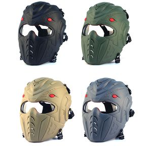 Tactische Halloween Cosplay Horror Skull Mask Outdoor Paintball Schieten Gezichtsbescherming Gear NO03-332