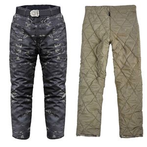 Pantalon d'extérieur-30 degrés coton épais vêtements imperméables randonnée Camping chaud hiver Camouflage militaire tactique armée 221203