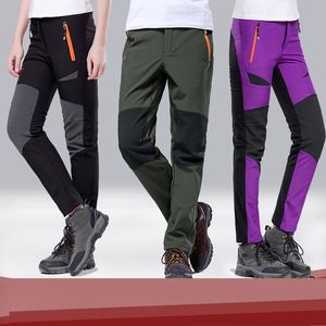 Buitenbroeken merk 2023 mannen vrouwen wandelen softshell broek waterdichte winddichte thermische berg ski