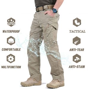 Buitenbroek IX9 City Militaire tactische mannen Swat Combat Army Casual wandelcamping Cargo Waterdicht 221203