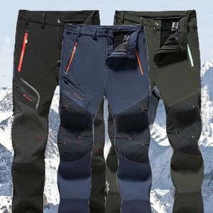 Outdoor Pants Hommes été mince imperméable à l'eau en plein air élastique pantalon softshell Camp poisson Trekking escalade randonnée Sport voyage formation course pantalon 231202