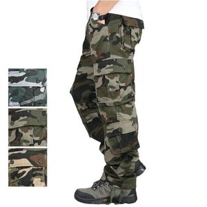 Outdoorbroek Militaire Camouflage Tactische Broek Multi-zakken Cargobroek Heren Herfst Outdoor Wandelen Trekking Klimmen Sportbroek Maat 44 231202