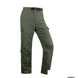 Outdoorbroek Nieuwe Berg Sneldrogend Heren Zomer Ademend Afneembaar Sport Trekking Wandelen Mannelijke Dunne Kleding Drop Delivery Buiten Dhiht