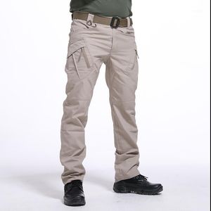 Outdoor Pants Summer Tactical Men SWAT Combat Army Trousers Many Pockets Hiking Waterproof Wear Resistant Pants1