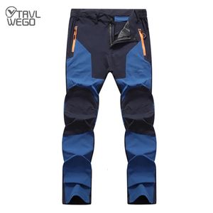 Outdoor Pants TRVLWEGO Nylon Breathable Waterproof Hiking Pants Running Men Summer Thin Elasticity Quick Dry Trousers Outdoor Climbing Pants 231211