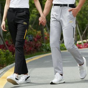 Outdoor Pants Femme homme pantalon de randonnée séchage rapide extérieur Camping escalade Trekking pêche pantalon été imperméable montagne pantalon Ripstop 231202