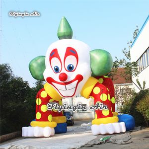 Tunnel d'entrée d'explosion de hauteur de 5m/7m de Clown gonflable de publicité de représentation de cirque en plein air pour des fournitures d'événement