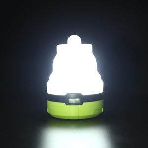 Linternas portátiles de energía solar para exteriores Lámparas de camping LED de gel de sílice Lámpara de tienda multifuncional retráctil Luz de carga USB DT-7107A