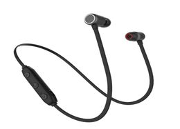 Casque Bluetooth X5 portable extérieur avec microphone monté sur le cou suspendu au cou sport casque stéréo binaural sans fil cadeau 1693336