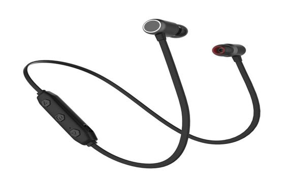 Auriculares Bluetooth X5 portátiles para exteriores con micrófono montado en el cuello, auriculares estéreo binaurales inalámbricos deportivos para colgar en el cuello, regalo 4777576