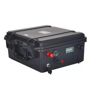 Centrale électrique extérieure 12v lifepo4 100ah Batterie solaire 200ah RV Batteries rechargeables au lithium-fer 150AH avec Bluetooth bms