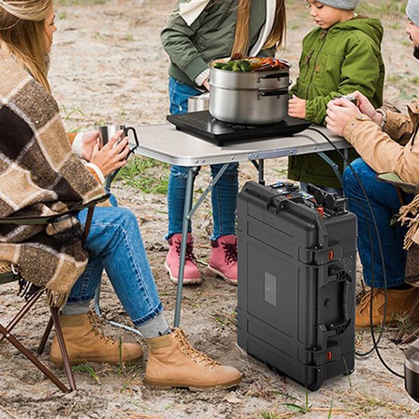 Alimentation extérieure 220V batterie Portable spéciale auto-conduite véhicule récréatif Camping stockage d'énergie domestique