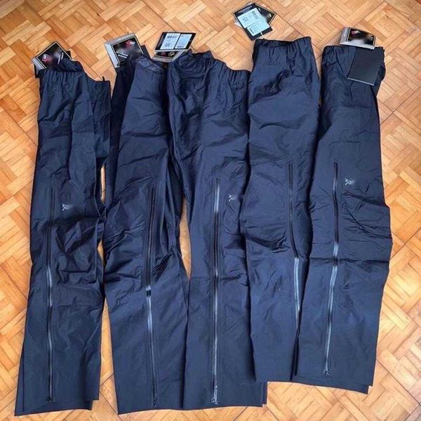 Pantalones rectos de secado rápido para exteriores, pantalones de chándal para hombres y mujeres, pantalones de diseñador con cremallera, pantalones Cargo, pantalones deportivos impermeables de nailon