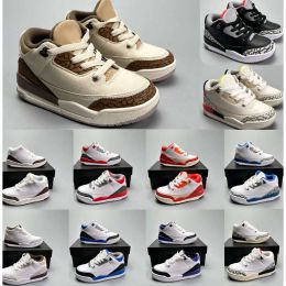 Chaussures pour enfants élégants et confortables: Boys 3S 3 Toddlers Sneakers pour jeu de basket, filles et garçons de créateurs de créateurs Athletic