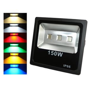 Éclairage extérieur RVB 150W RVB Led Projecteurs IP65 Étanche Led Projecteur Paysage Applique Murale AC 85-265V