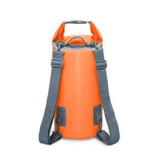 Outdoor Riviertrekking Droge Tas Dubbele Schouderriem Zwemmen Waterdichte Zakken Rugzak Organisatoren voor Driften Kajakken 5L10L15L5352566