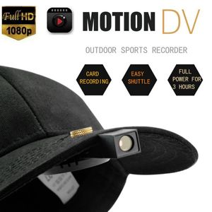 Hat de baseball en plein air Golf réglable Sun Gorras avec 1080p sport dv dvr Action Camera Riding Fishing Sports Headwear Cap 240414