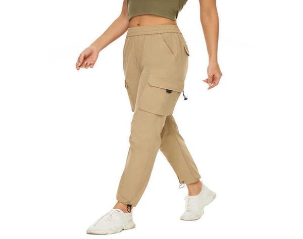 Pantalons d'alpinisme de fitness en plein air tenues de yoga femmes039s leggings sports de loisirs quatre côtés élastiques tissés séchage rapide3340489