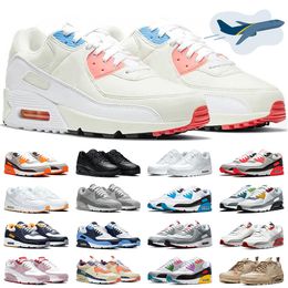 outdoor hardloopschoenen voor heren dames Triple White Gum zwart Tweed Dark Army Pink Midnight Navy Obsidian The Future sport sneakers sneakers