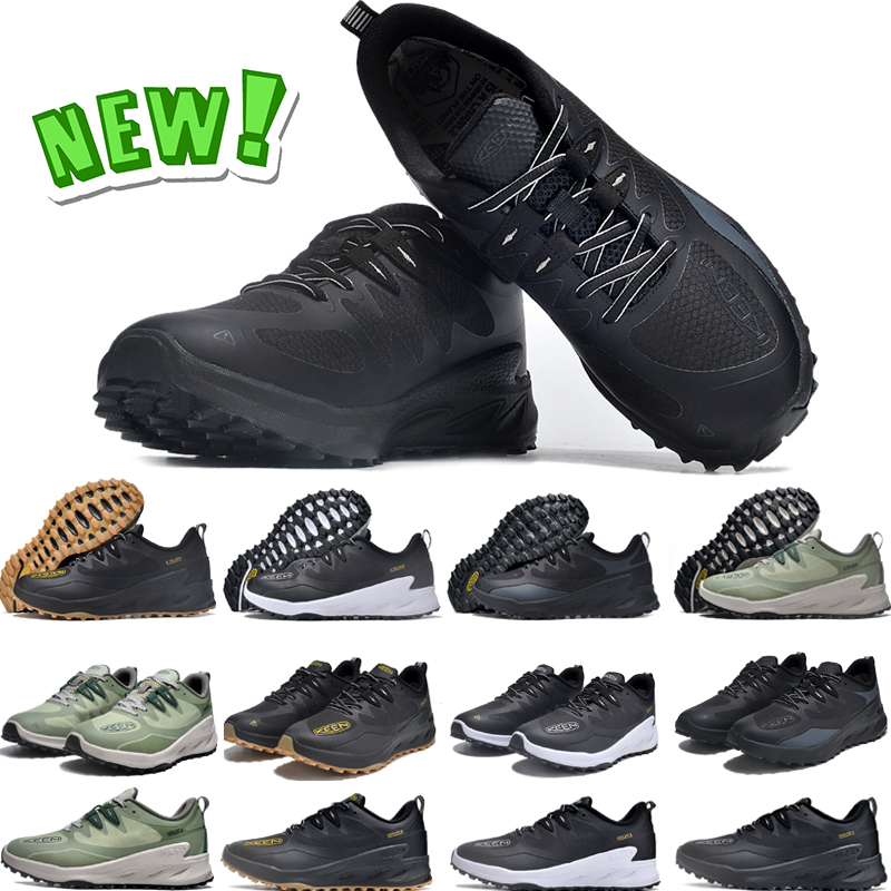 Outdoor loopschoenen Keen ZIONIC WP Voor Mannen Vrouwen Sport Trainers Honderd Uitgeholde Triple Zwart Wit Goud Groen sneakers maat 36-45