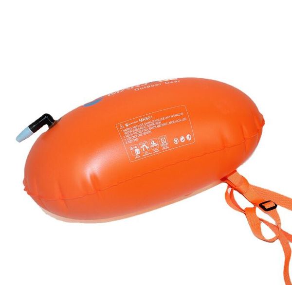 Sac de bain multifonction de natation de sécurité extérieure Sac à flotteur de natation avec ceinture de taille Sac de rangement de la ceinture de sauvetage en PVC pour les sports nautiques
