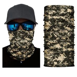 Bufanda mágica sin costuras al aire libre Ski Camo Half Face Mask Bandana Neck Warmer headband Turban Cycling Mask 06