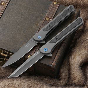 Cuchillo plegable de autodefensa para exteriores, pluma mágica pequeña, cuchillo de campo, ventana rota, cuchillo afilado de emergencia de alta dureza para acampar al aire libre