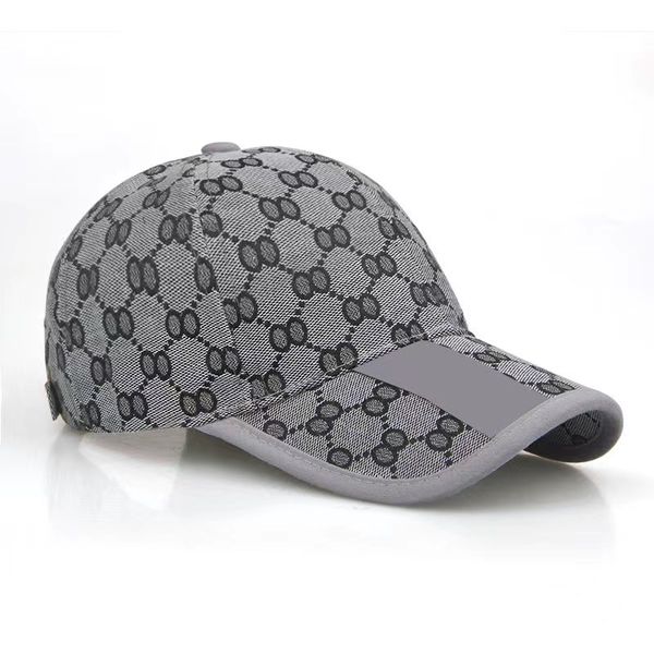 Outdoor Shade Cap Sports Baseball Cap Designer Crème Solaire Respirant Chapeau Coton Sweat Absorption Personnalité Pattern Design