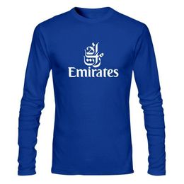 Chemises d'extérieur homme vêtements FLY EMIRATES Airlines T-Shirt coton hommes T-Shirt conception haute qualité impression jet d'encre numérique 220924