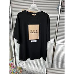 Chemises d'extérieur Hommes T-shirts À Manches Courtes Hommes Femmes Designer Marque T Casual Lettre Motif Tees Uni Vêtements Oversize XS-5XL Drop Deli Otxdu